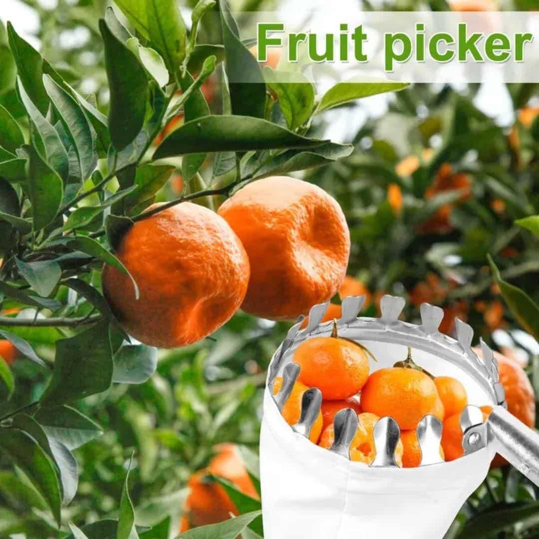 Fruit Picker with Basket
