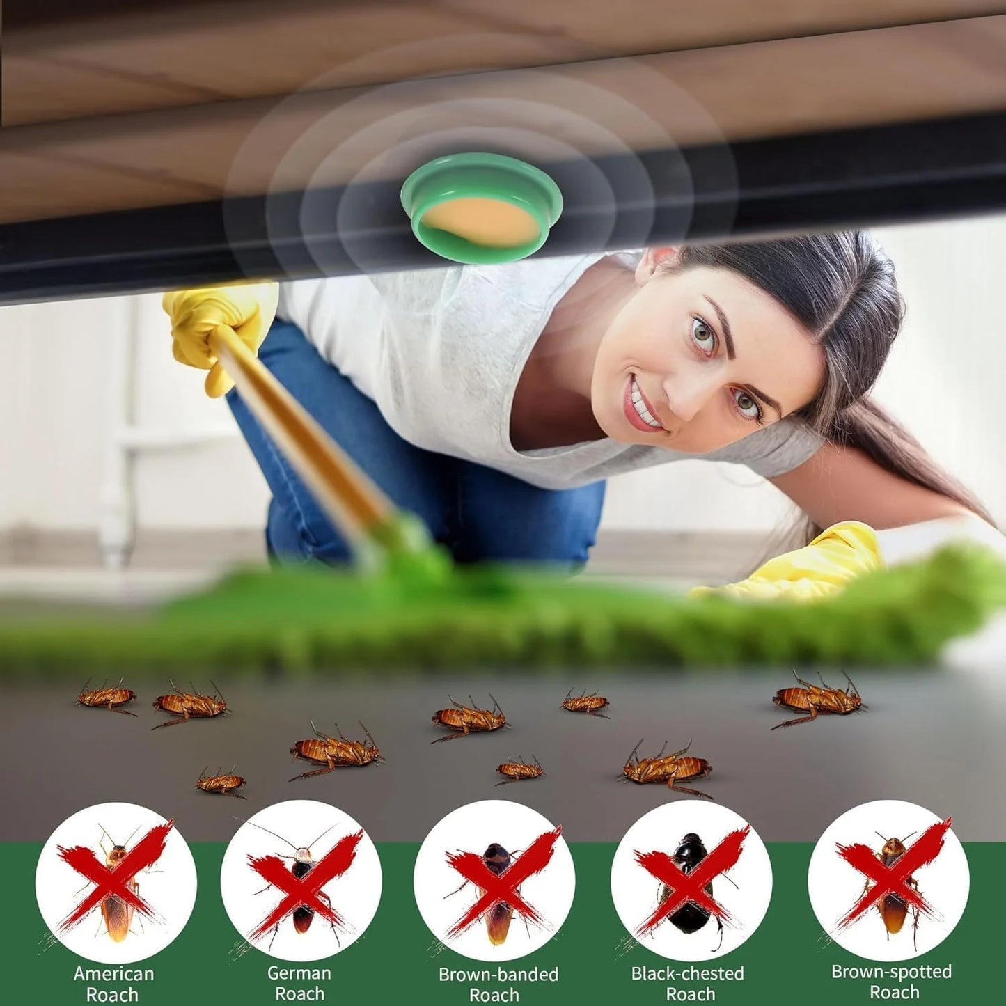 Cockroach Killer Gel - Roach Repellent Natural Gel