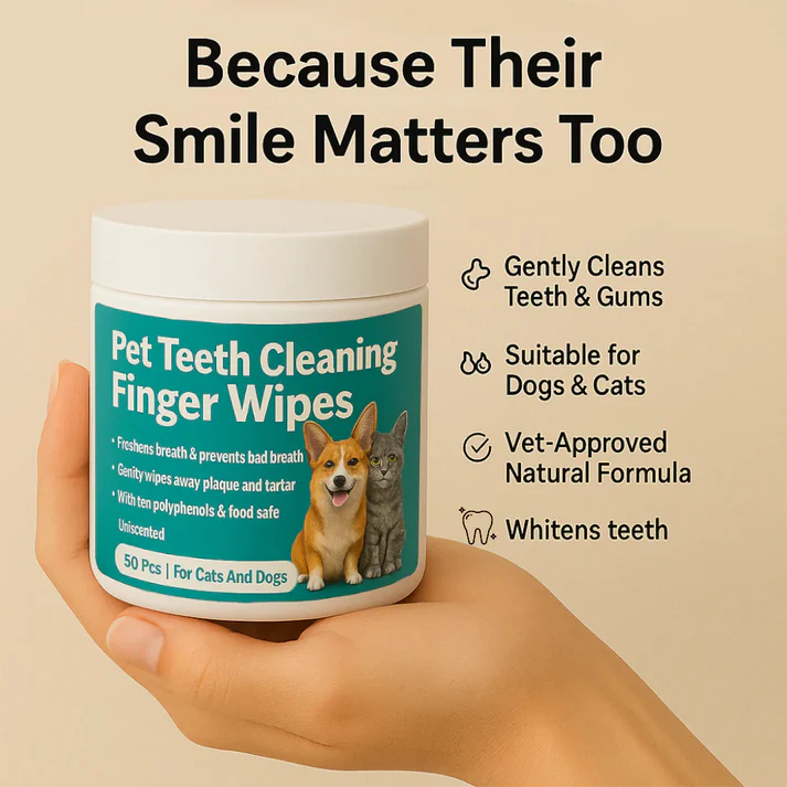 Dental Finger Wipes For Pets