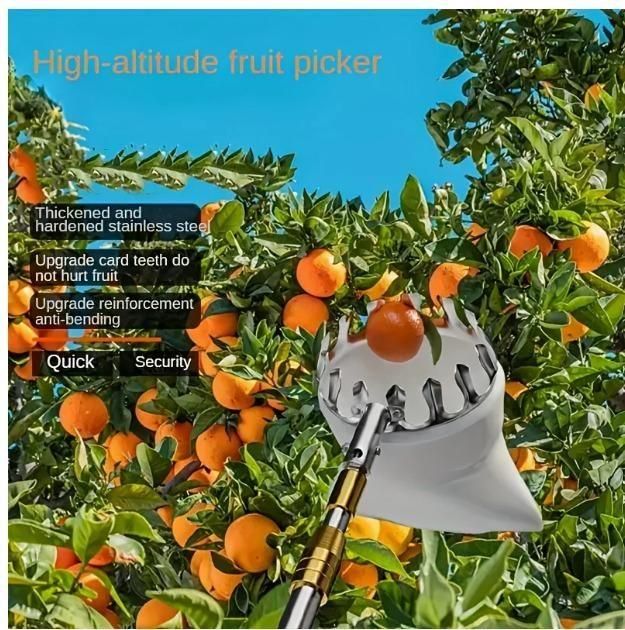 Fruit Picker with Basket