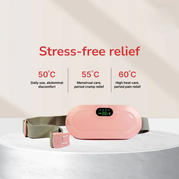 Prime Cordless Heating Pad - Period Cramp Relief Massager