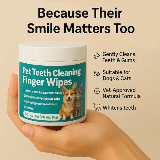 Dental Finger Wipes For Pets