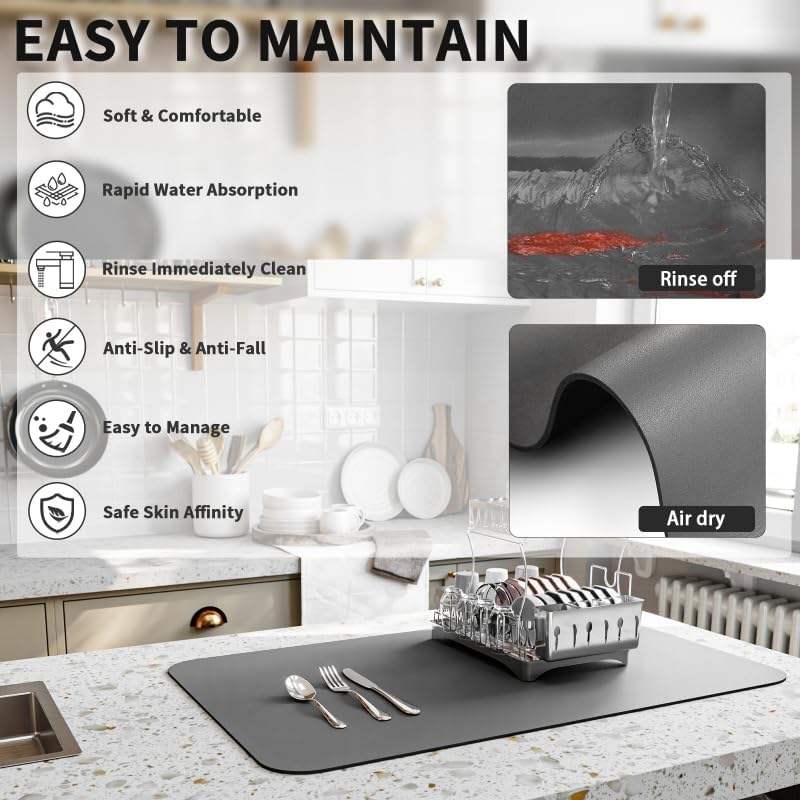 Quick-Drying Kitchen Mat