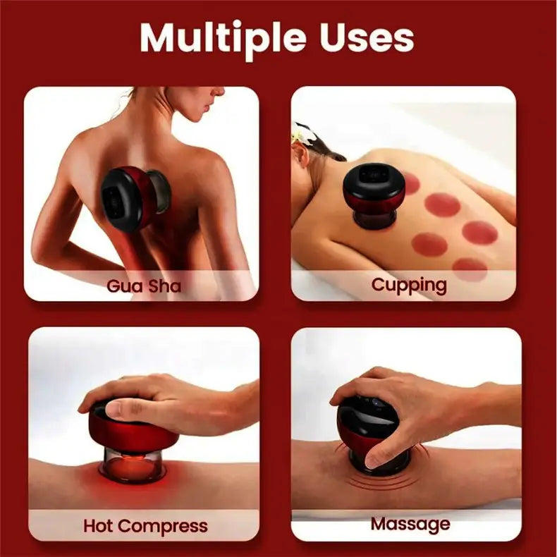 Electric Cupping and Red light Therapy Machine