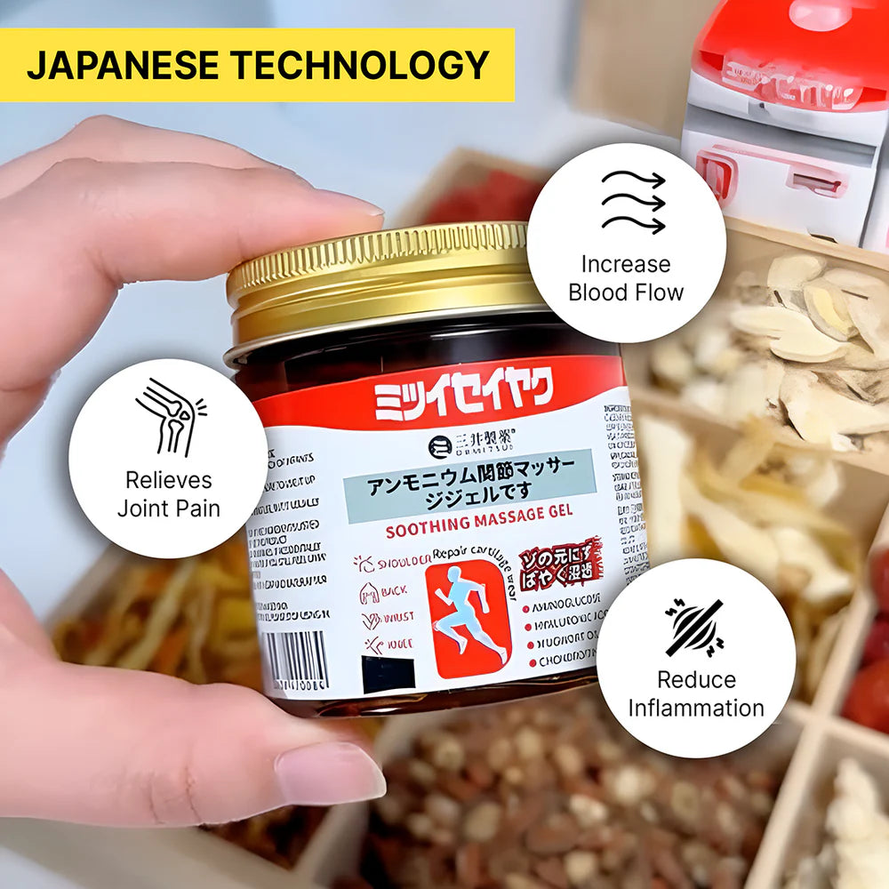 Prime QuickRelief™ Japanese Soothing Massage Gel - Instant Pain Relief (Buy One Get One free)