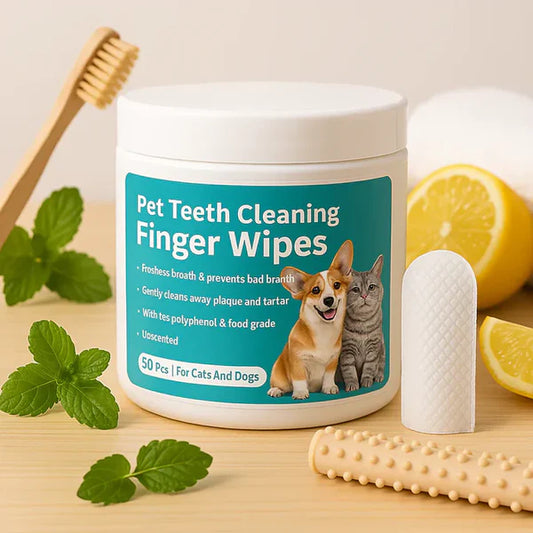 Dental Finger Wipes For Pets